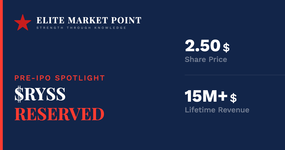 RYSE Reserved $RYSS: A Real Product, a Company-Set Price, and What to Watch