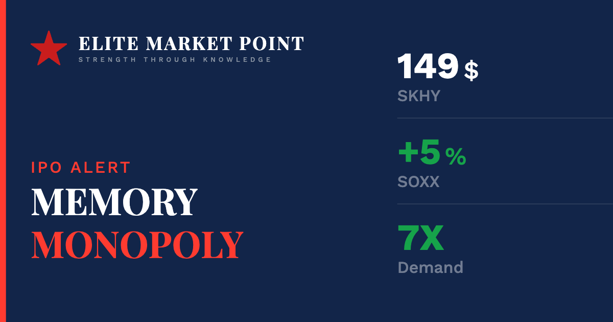 SK Hynix Lists Today. $28 Billion. The Chip Trade Just Walked Back In.