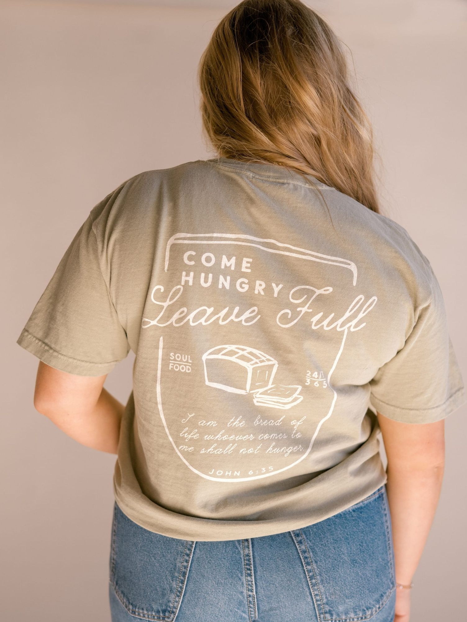 Daily Bread Tee in Sage