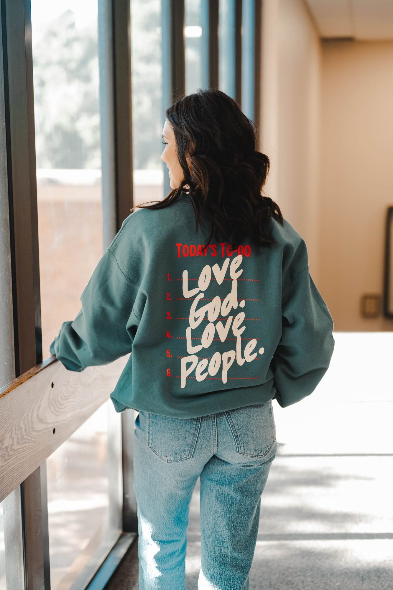 Love God Love People Pullover