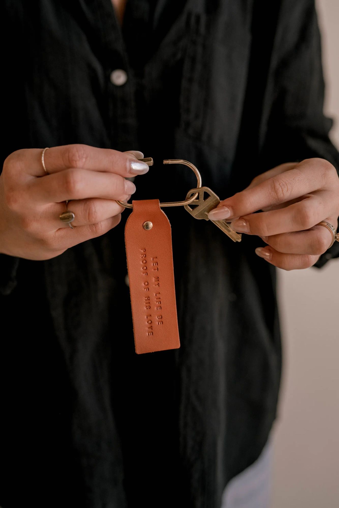 Proof of His Love Camel Key Fob