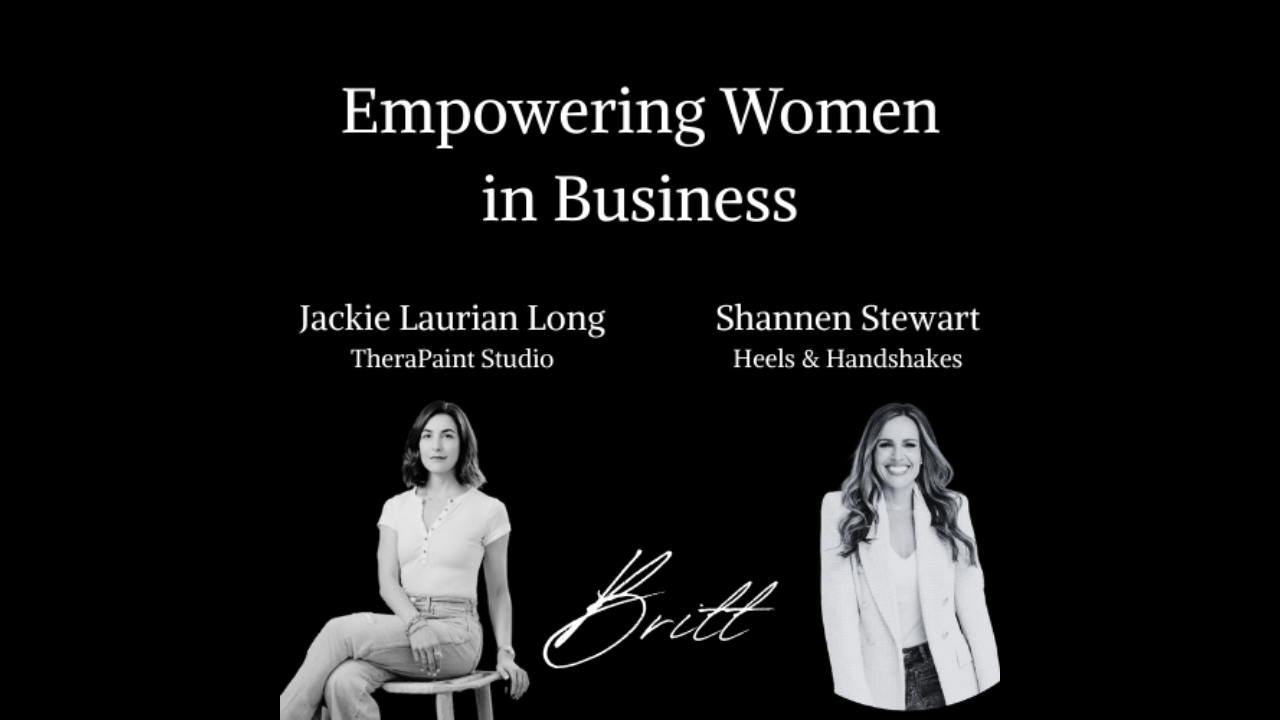 TheraPaint Studio + Heels & Handshakes - Women Helping Women