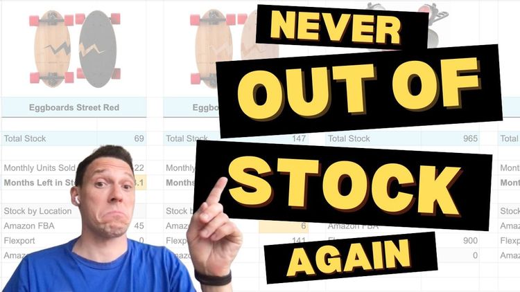 My Simple Inventory System to never go out of stock on Amazon