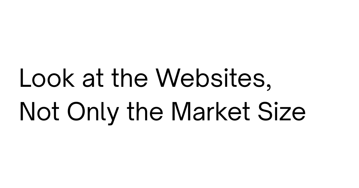 Why Japan Market Research Should Include Competitor Websites, Not Just Market Size