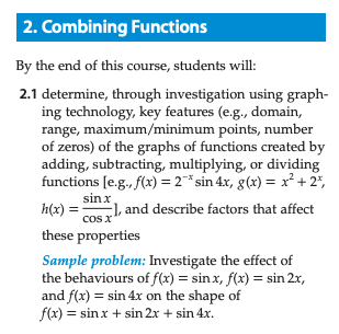 Ontario's Grade 12 Advanced Functions (MHF4U) Guide