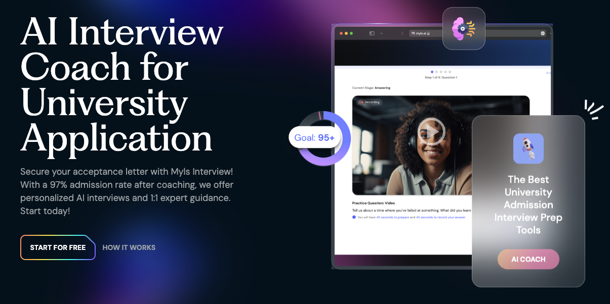 Myls AI Interview Coach for Rotman Commerce's Supplementary Application Preparation