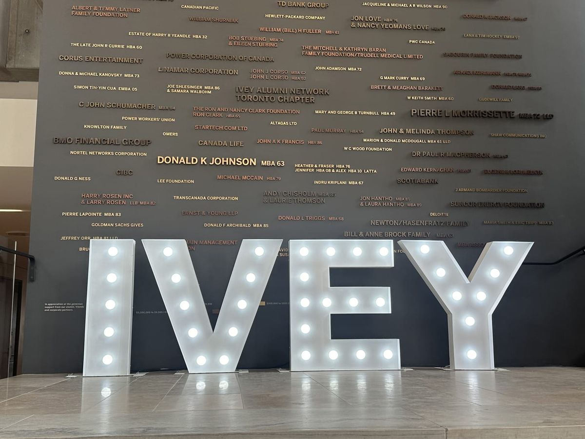 Ivey MSc of Digital Management Supplementary Application Guide