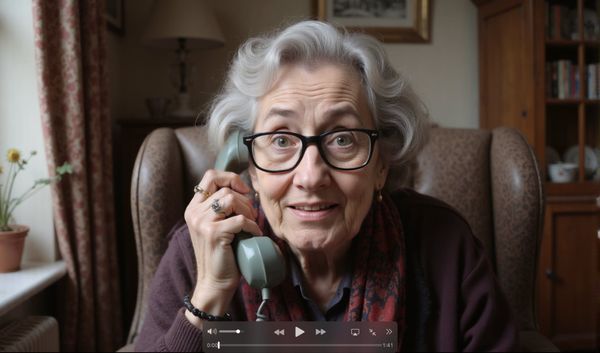 AI-bedstemor narrer telefonsvindlere og spilder deres tid