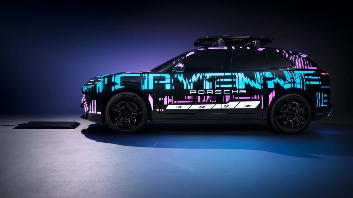 You'll never have to plug your Porsche EV in ever again