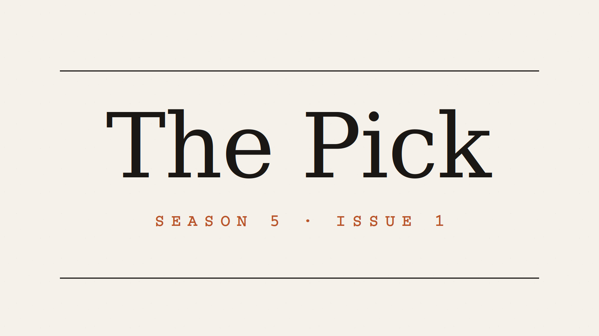 Before we pick anything, we need to talk about order.
