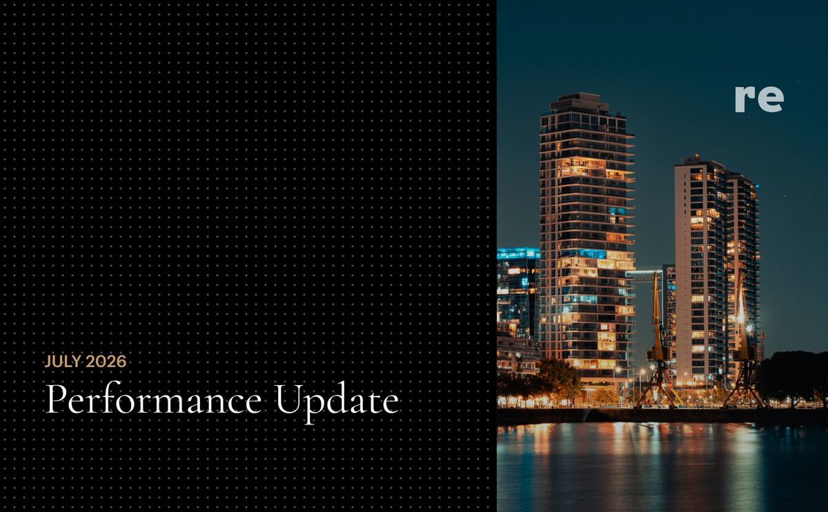 Performance Update: July 2026