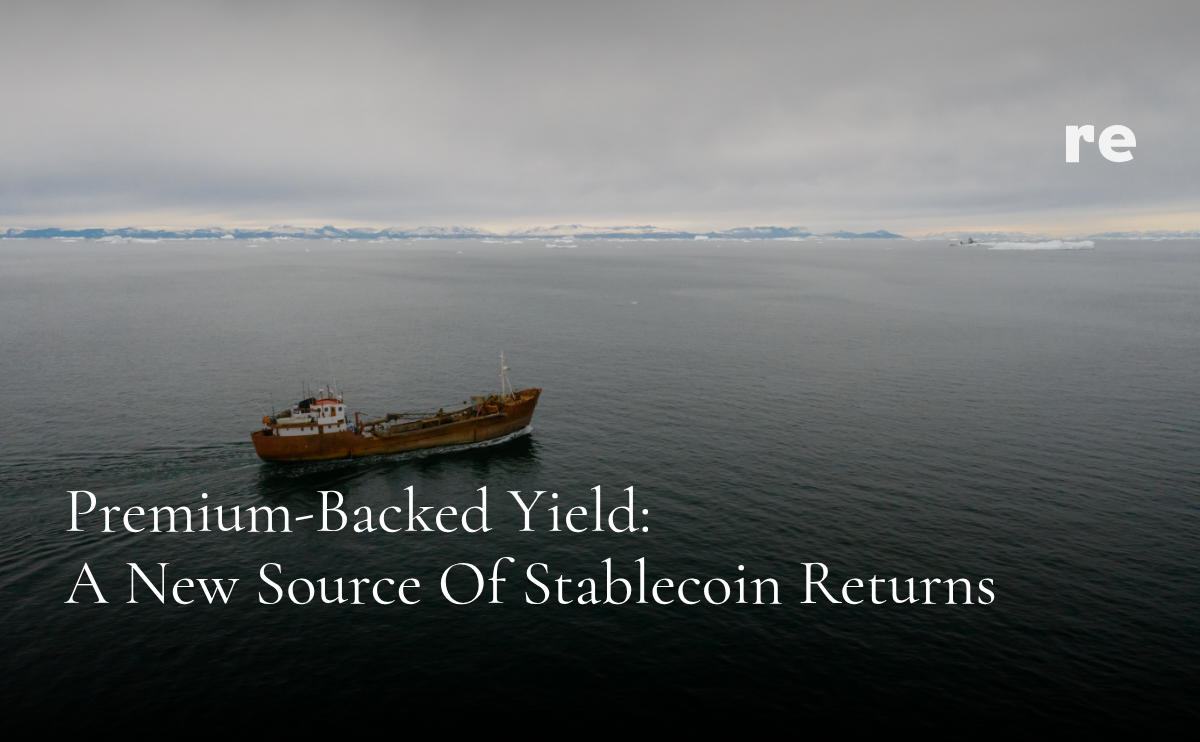 Premium-Backed Yield: A New Source of Stablecoin Returns Beyond Fees and Incentives