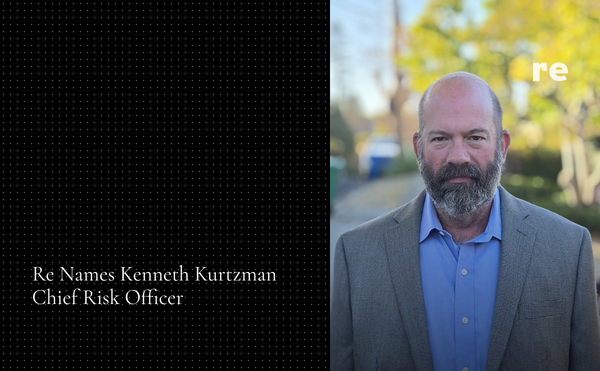 Re Names Kenneth Kurtzman Chief Risk Officer