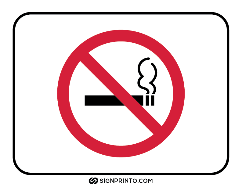 No Smoking Sign