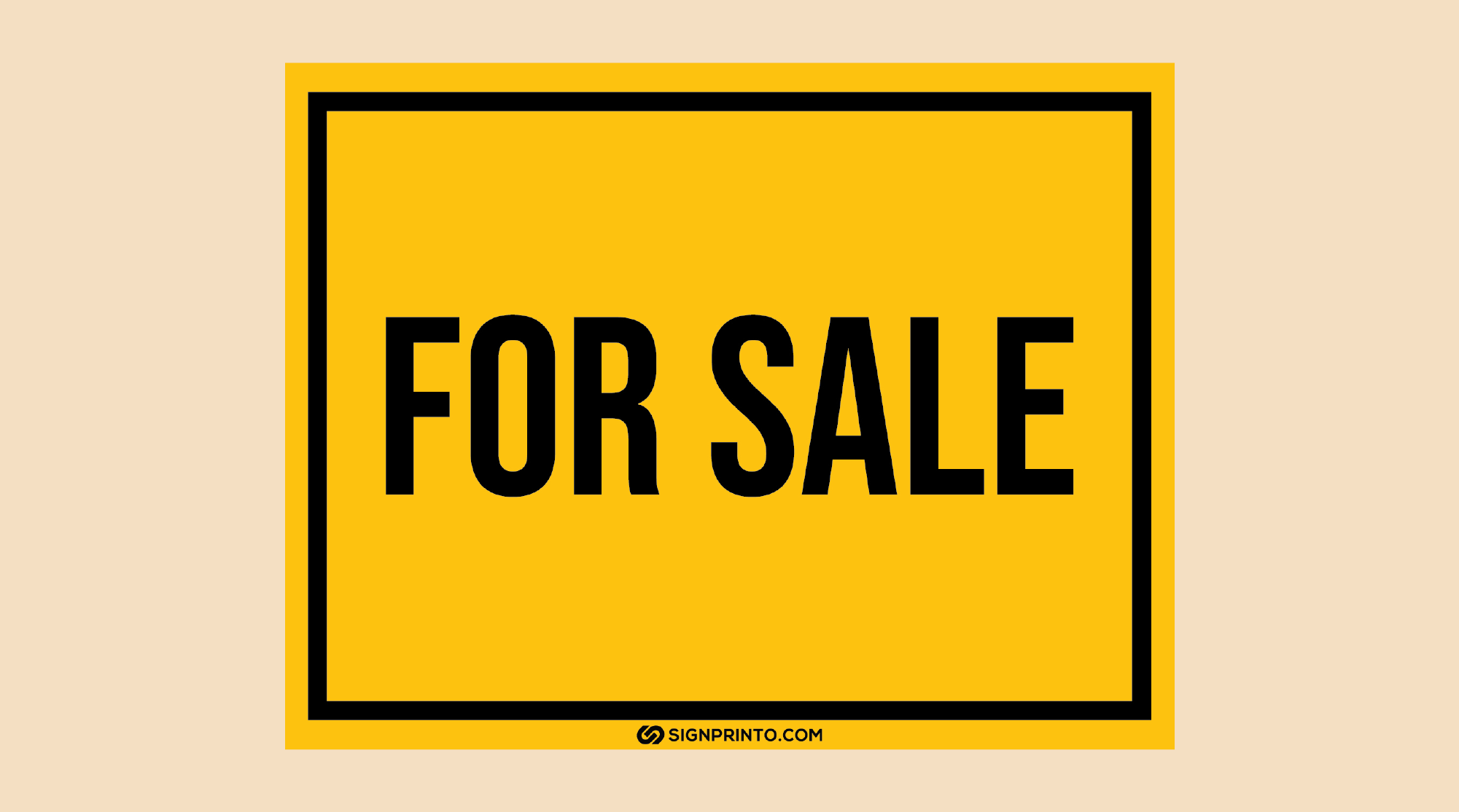 For Sale Sign - Download PrintablePDF