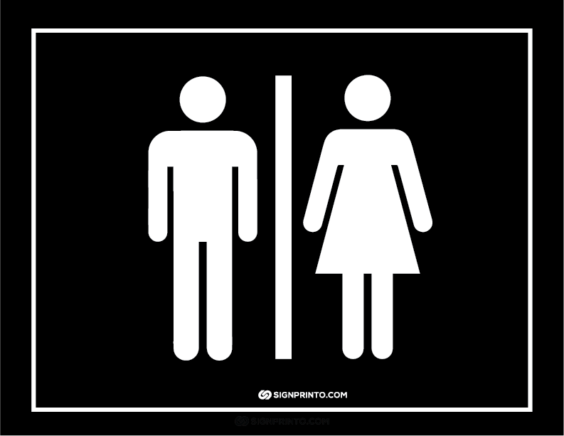 Toilet Sign