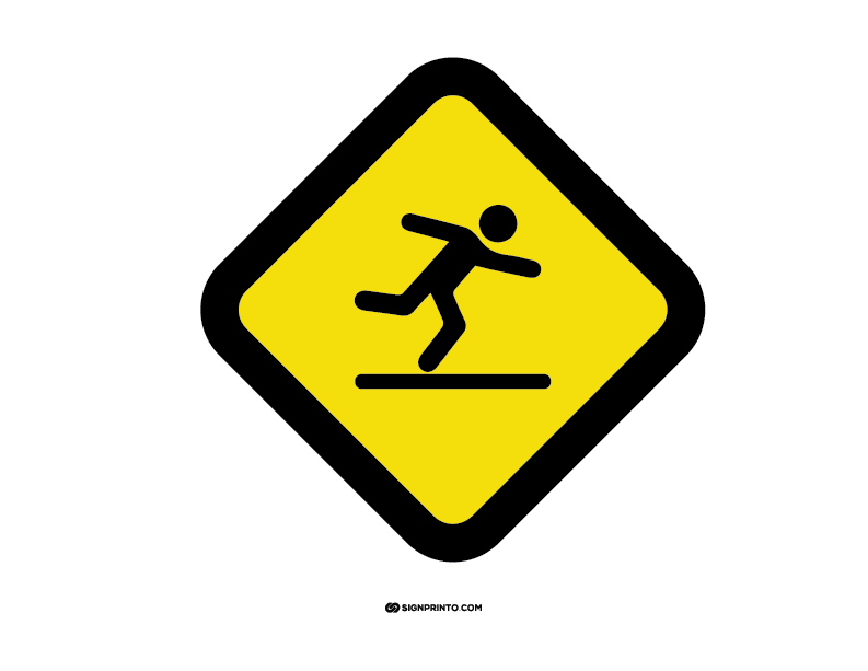 Wet Floor Sign icon