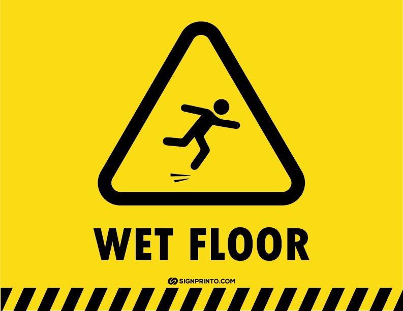 Wet Floor Sign