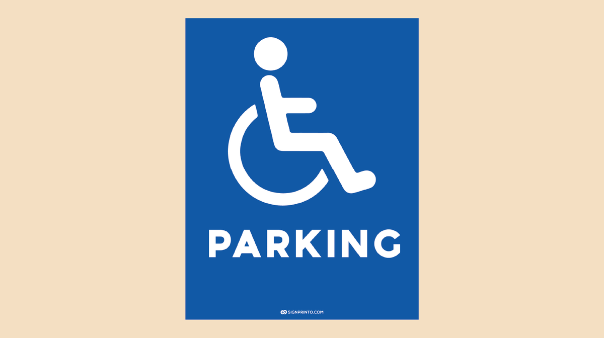 Handicap Parking Sign