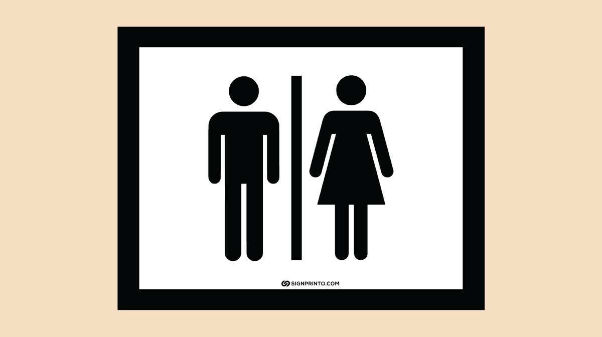 Toilet Sign