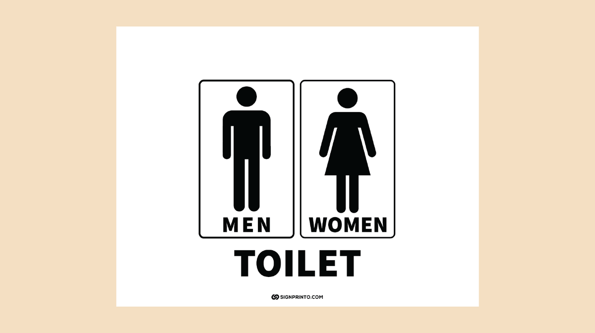 Toilet Sign