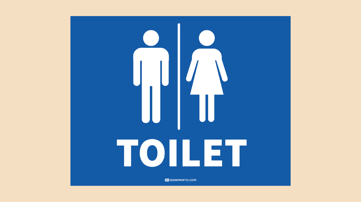 Toilet Sign