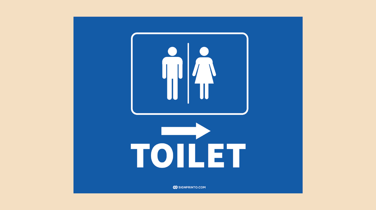 Toilet Sign