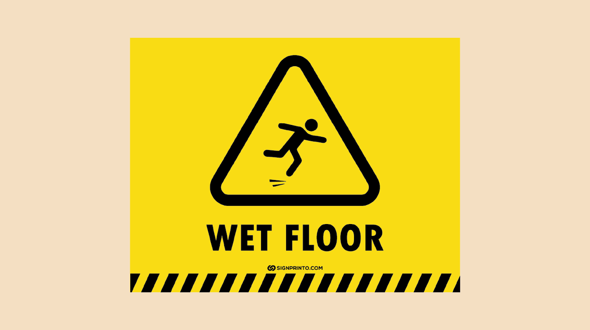 Wet Floor Sign