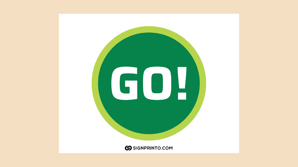 Go Sign Green Color Circle [PDF]