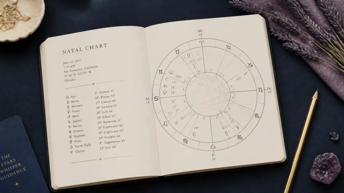 How to Read a Birth Chart: A Beginner’s Natal Chart Guide