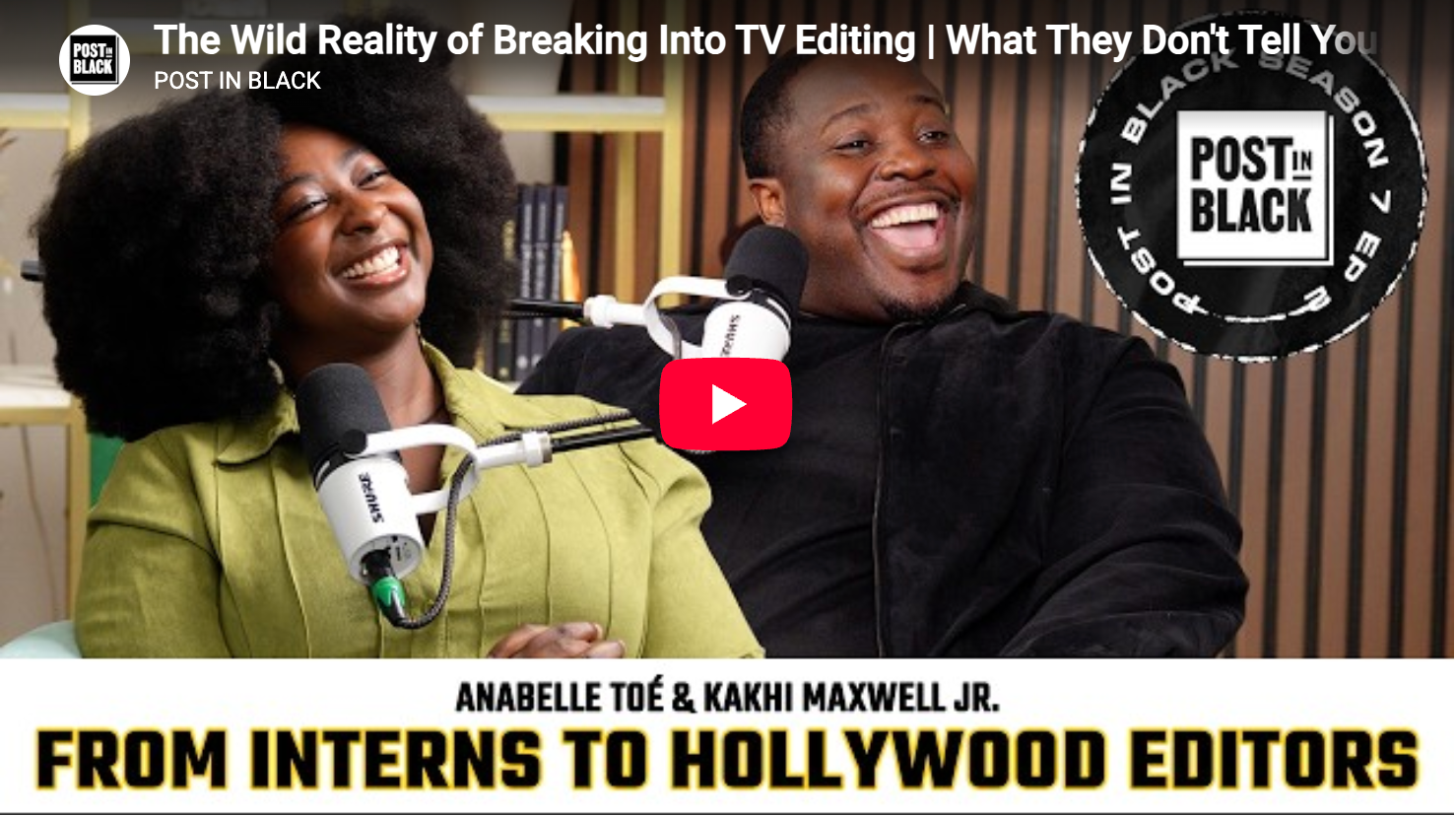 The Wild Reality of Breaking Into TV Editing