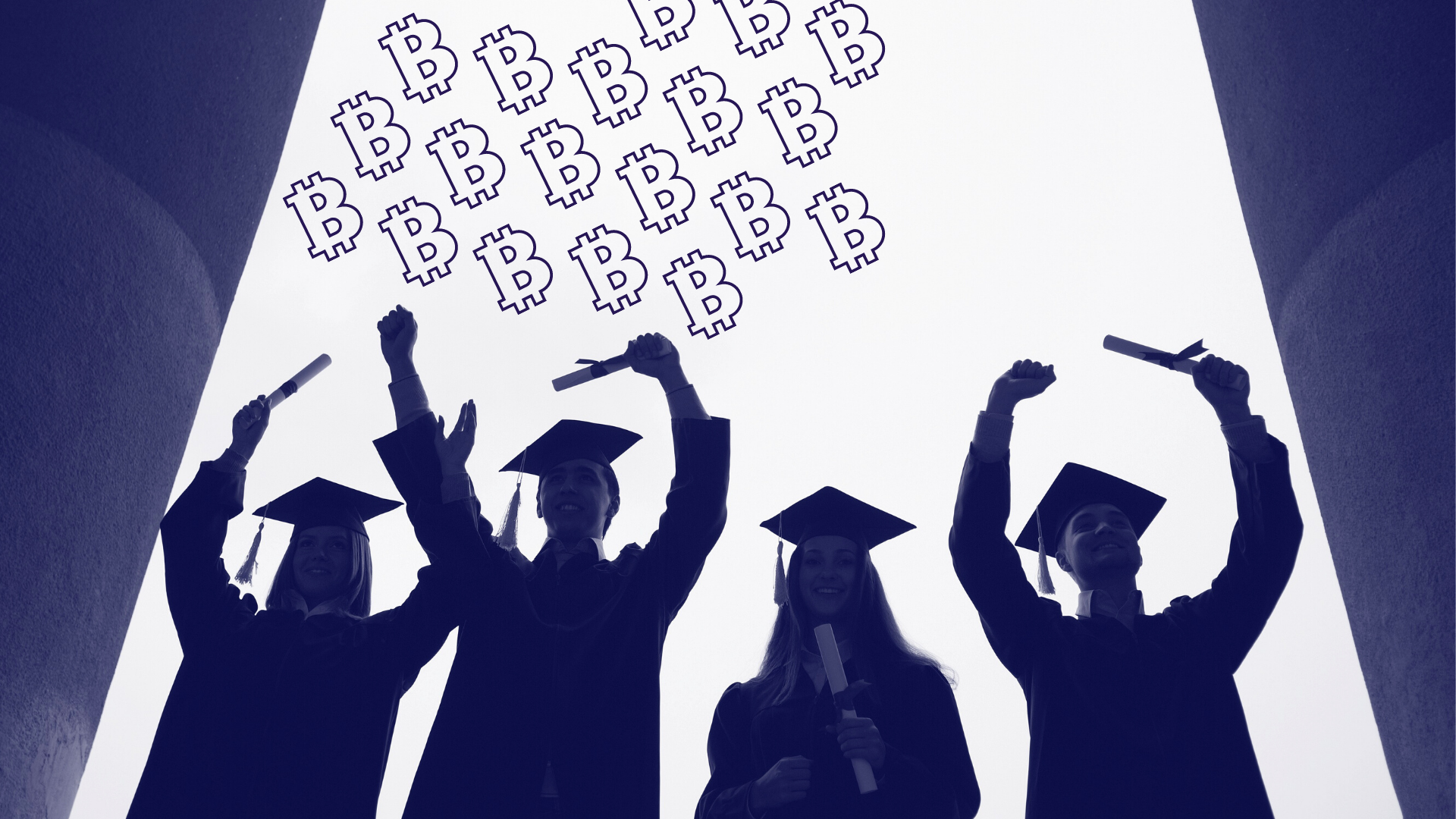 Universidades comprando bitcoins imagen destacada