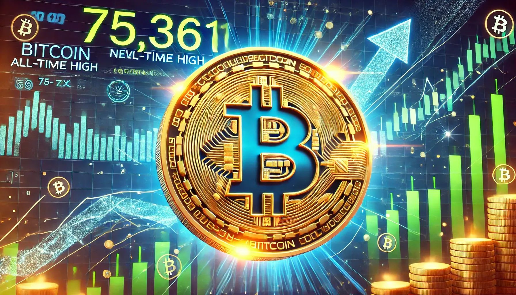 Bitcoin alcanza nuevos máximos históricos tras la victoria de Trump imagen destacada