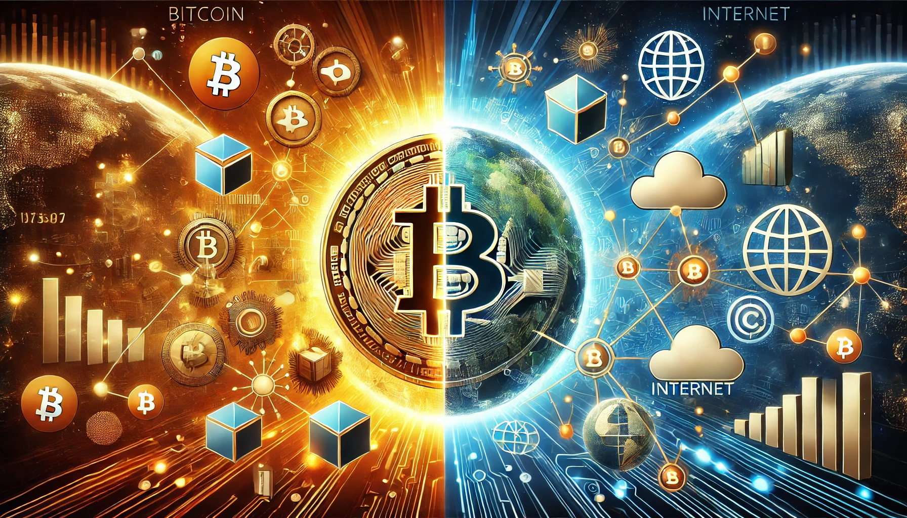 Bitcoin vs. Internet: La nueva revolución tecnológica que está cambiando el mundo imagen destacada
