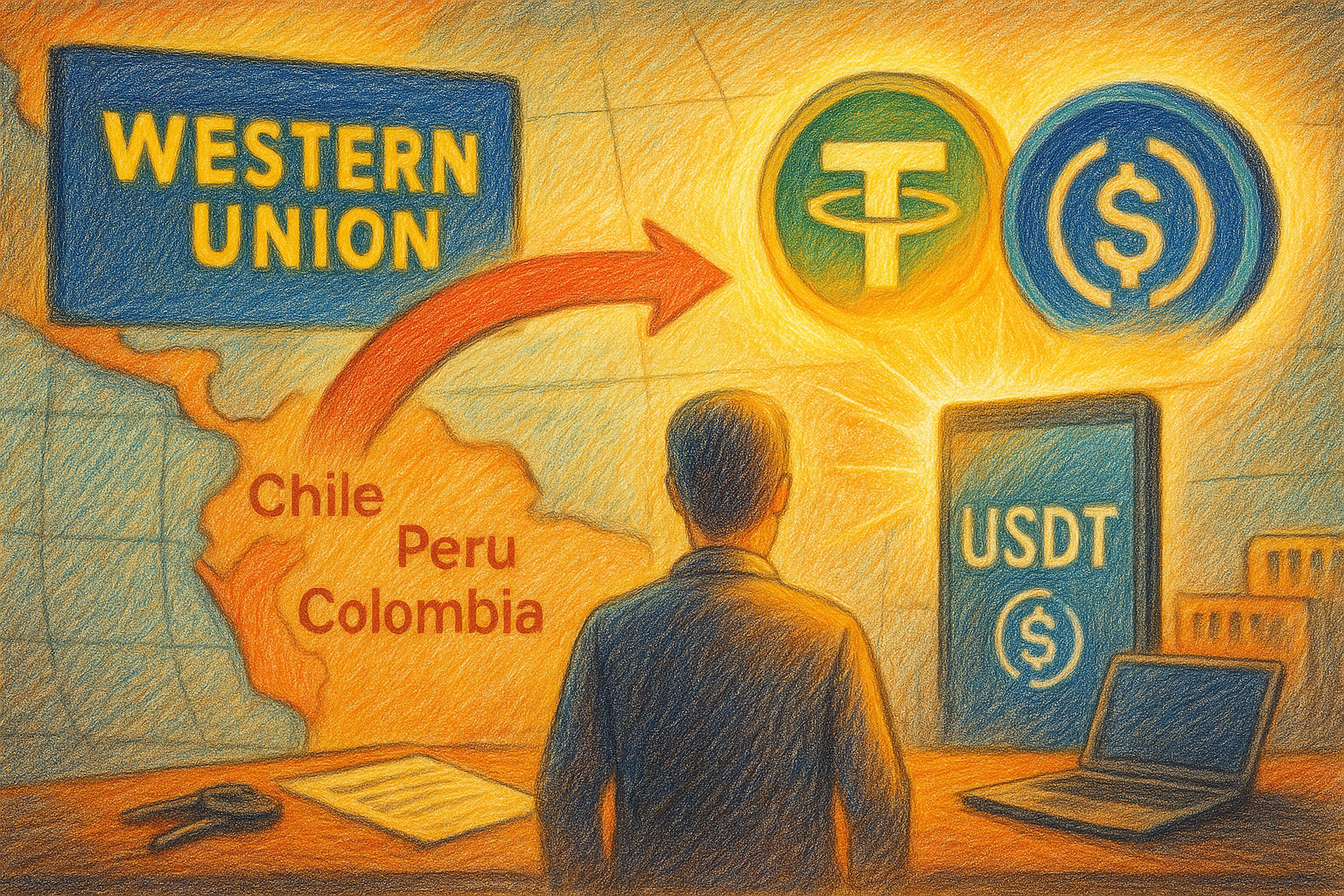 Western Union se mueve hacia stablecoins. En Buda.com, eso ya ocurre imagen destacada