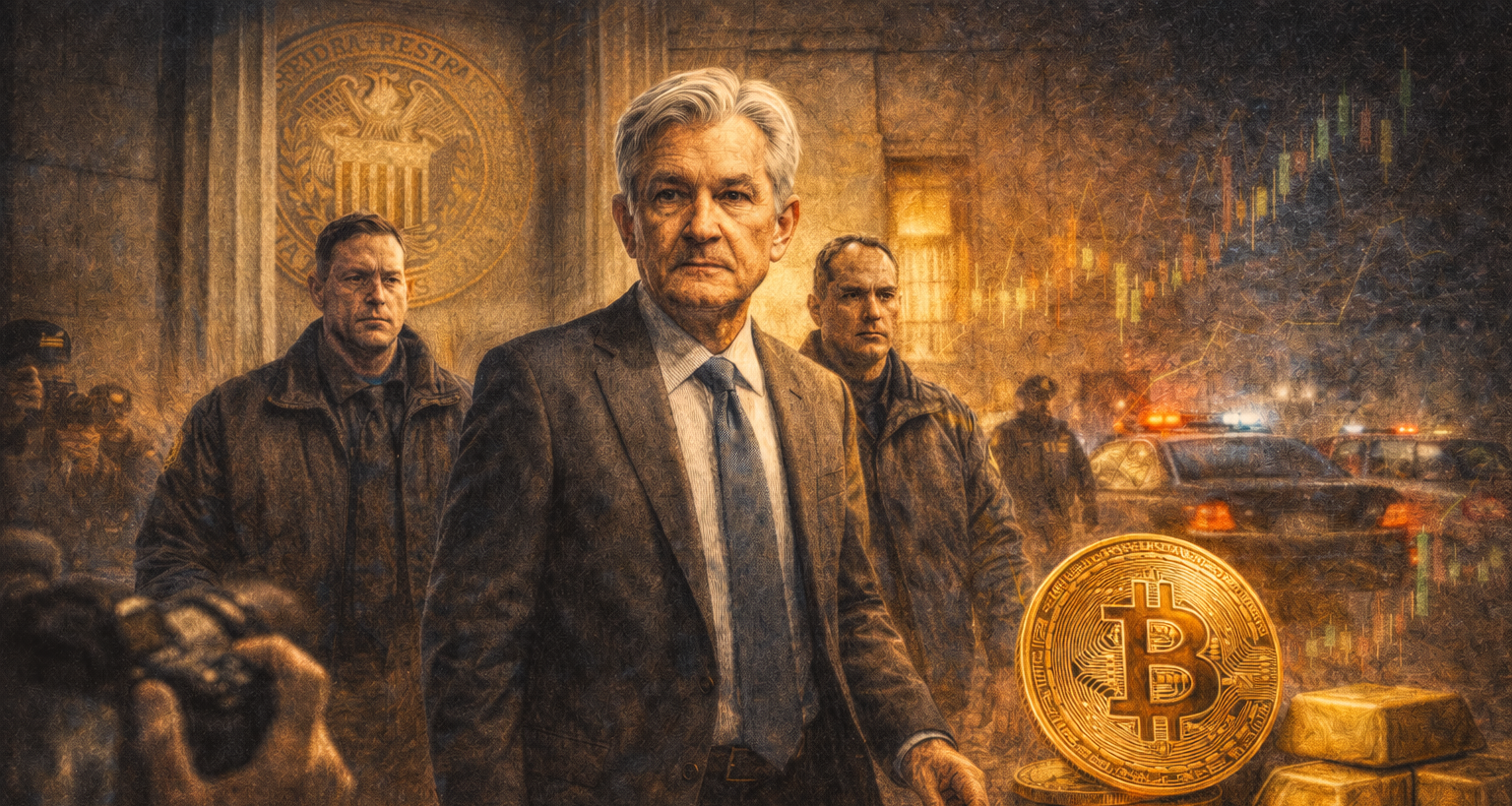 EE. UU. abre una investigación sobre Jerome Powell: qué pasó y cómo reaccionó el mercado (incluido Bitcoin) imagen destacada