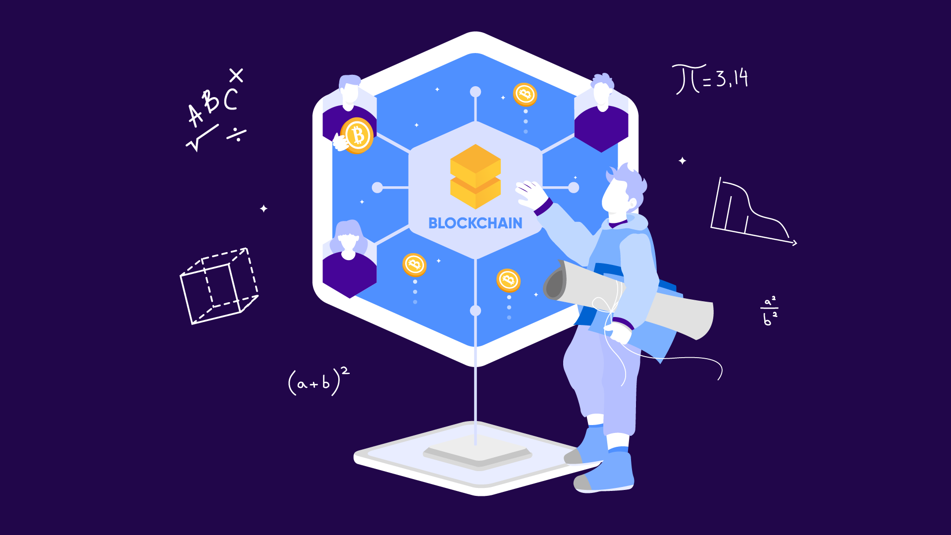 Blockchain en educación imagen destacada