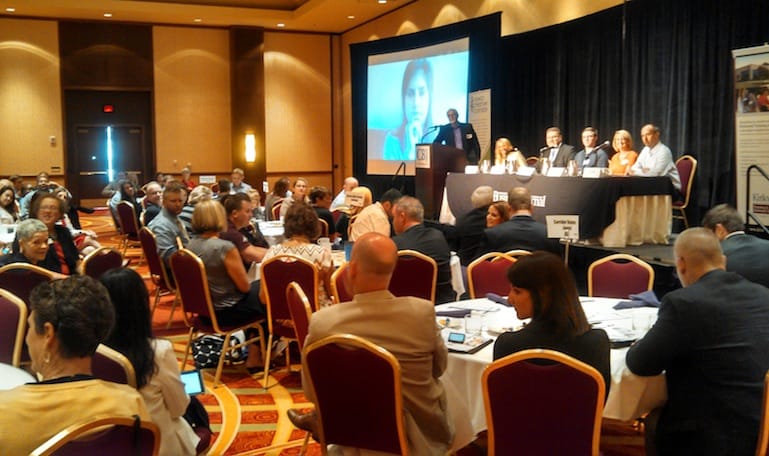 IowaWatch and the Corridor Business Journal collaborated on a Brain Drain forum on July 22 2015 in Coralville.