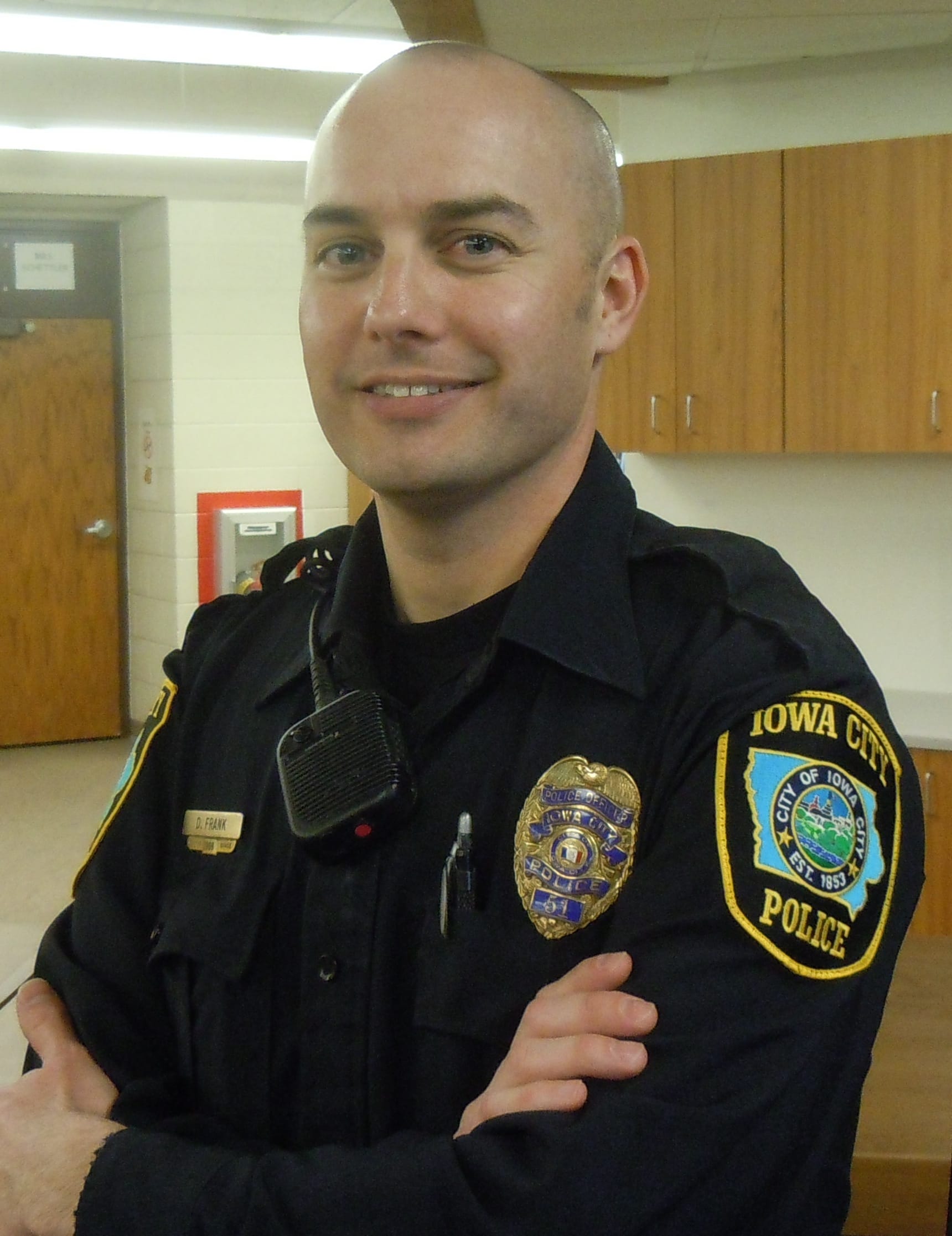 Officer Derek Frank, Iowa City Police Department