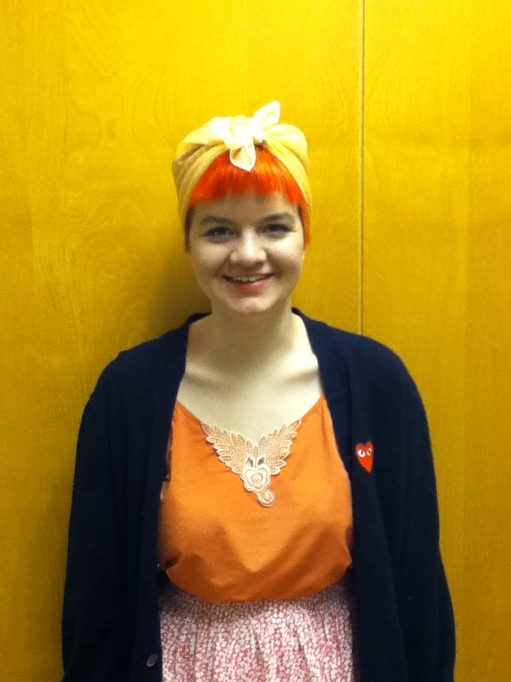Emily Funk said she eventually wants to study 20th Century America with a focus on pop culture and become a professor.