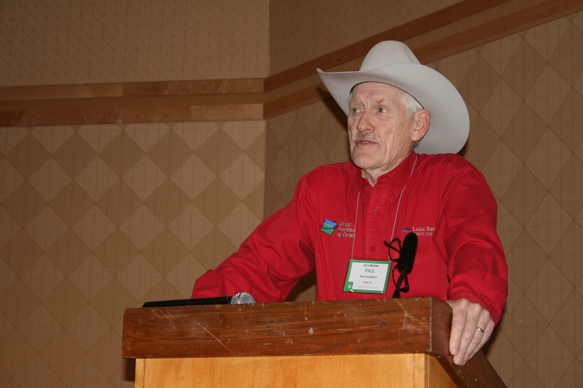 Paul Gunderson, director of Dakota Precision Ag Center