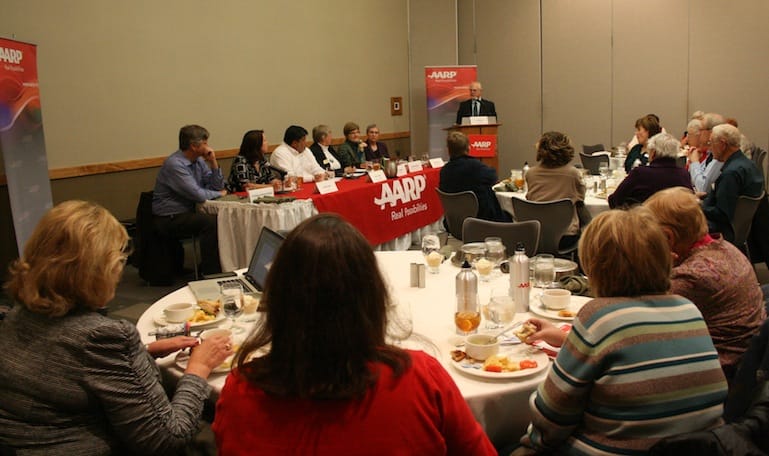 Panelists at the Nov. 19 Cedar Rapids forum on Navigating the Workplace After 50, discussed tips and advice for those hoping to reenter the workforce later in life.