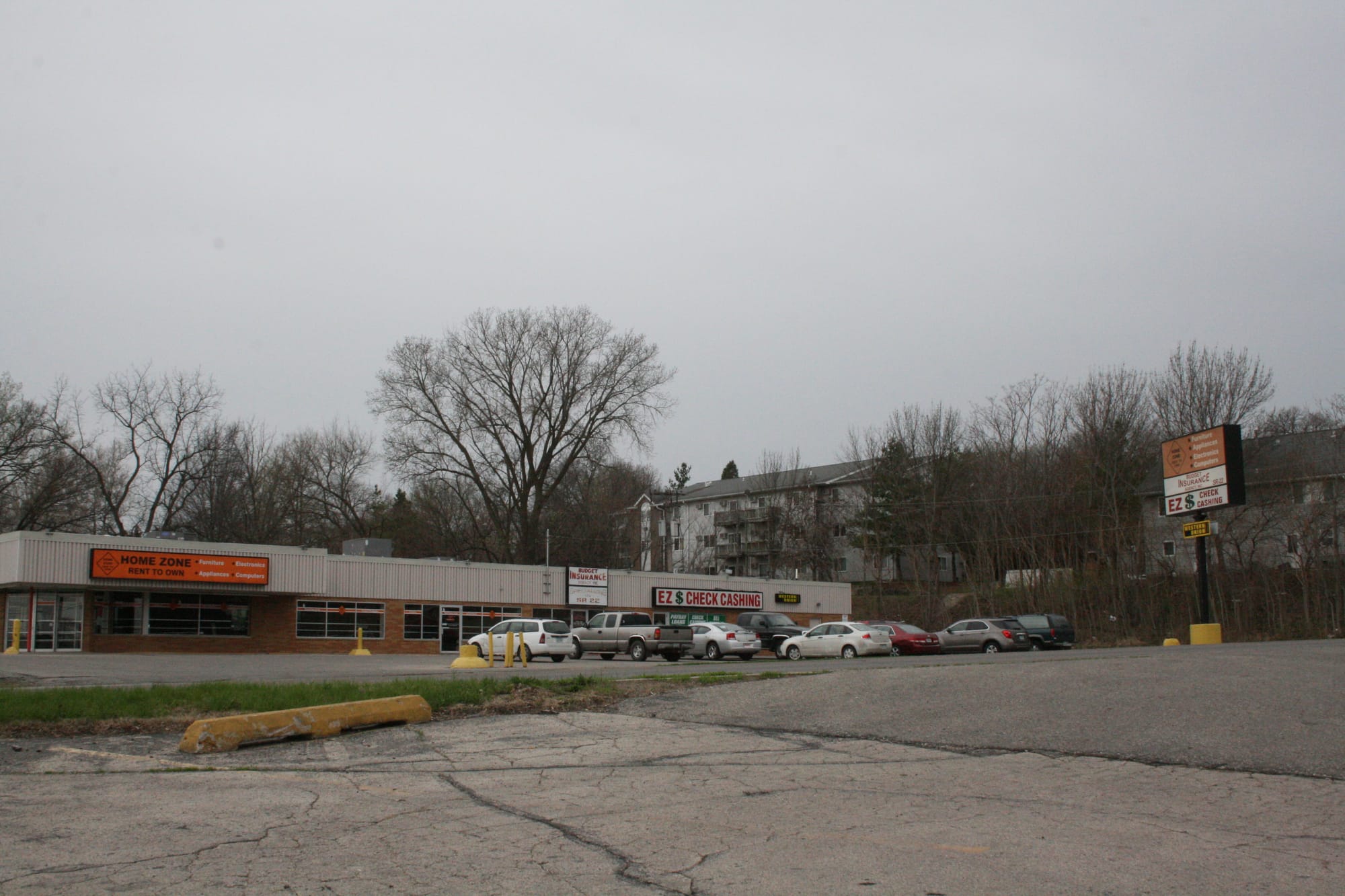 The West Des Moines address of EZ Money Check Cashing, shown March 23.