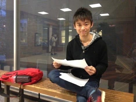 Lin Muyang, a senior from Shenzhen majoring in journalism, says he knows the University of Iowa has tried to help international students integrate into Iowa life but thinks their impact is limited. He says his studies take up a lot of his time.