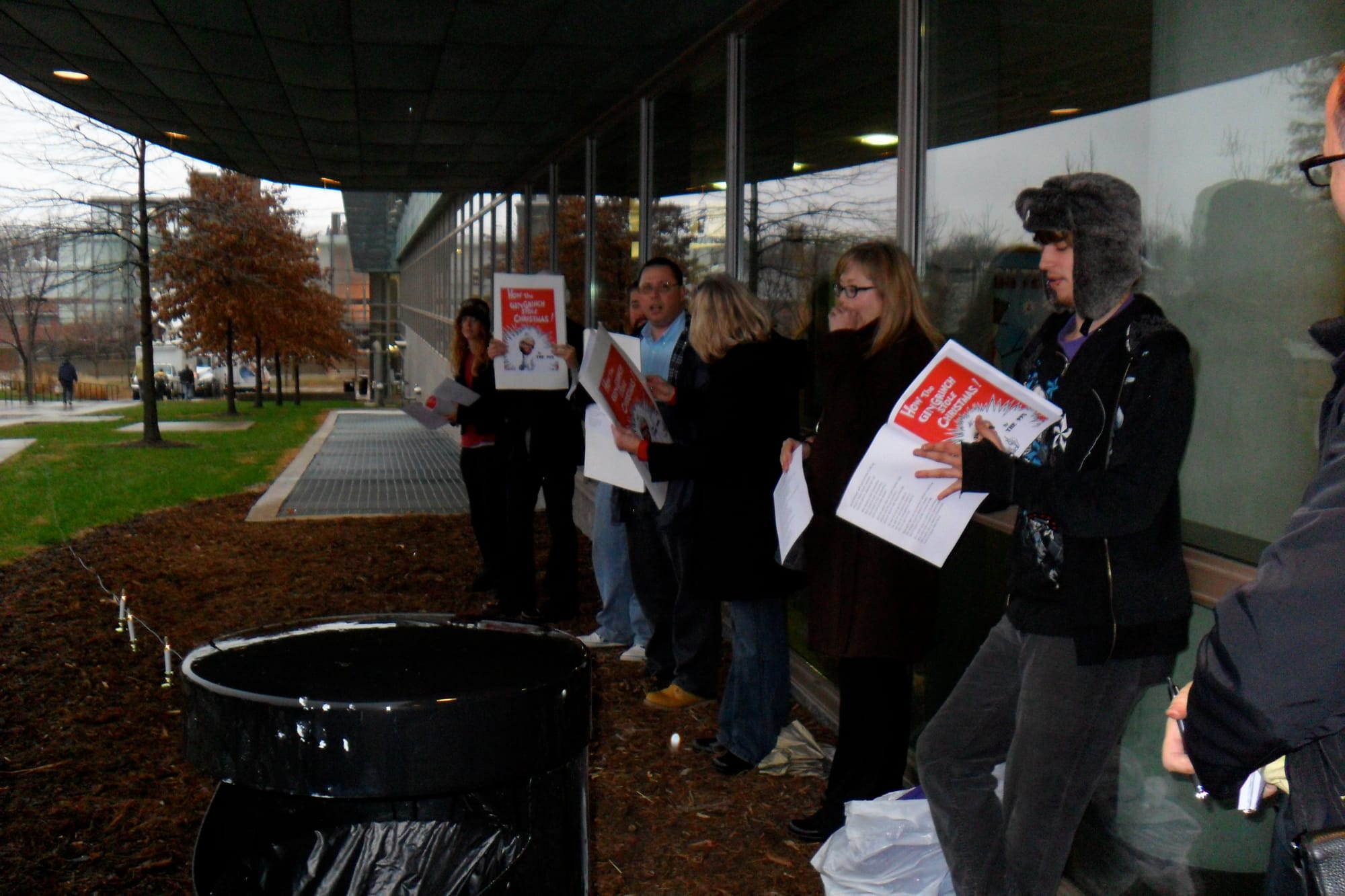 Newt Protest