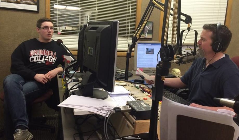 Stephen Gruber-Miller, an IowaWatch intern during summer 2013, spoke on KXIC radio in January this year about his Opportunity Gap stories. Gruber-Miller now works at the Iowa City Press-Citizen. IowaWatch is on KXIC's morning show every third Tuesday.