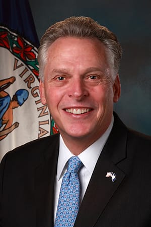 Virginia Gov. Terry McAuliffe