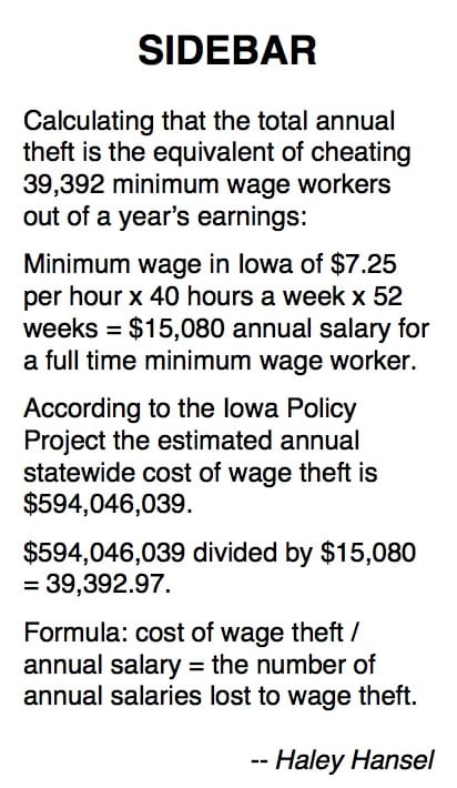 Wage Sidebar