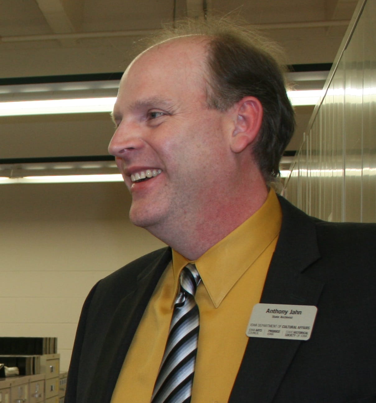 State Archivist Anthony Jahn