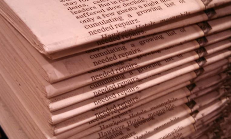newspaperstack
